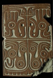 Gaitskill Clay Tablet, clay model Art from ancient Ohio - Gaitskill Clay Tablet