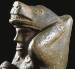 Left hand showing five fingers.